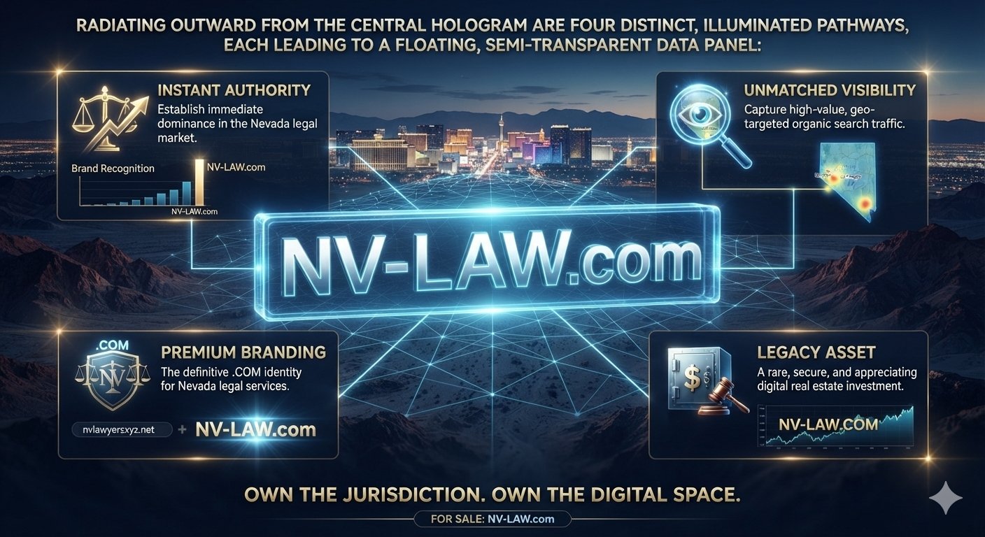 High-Impact NV-LAW.com Interstate Highway Billboard Mockup